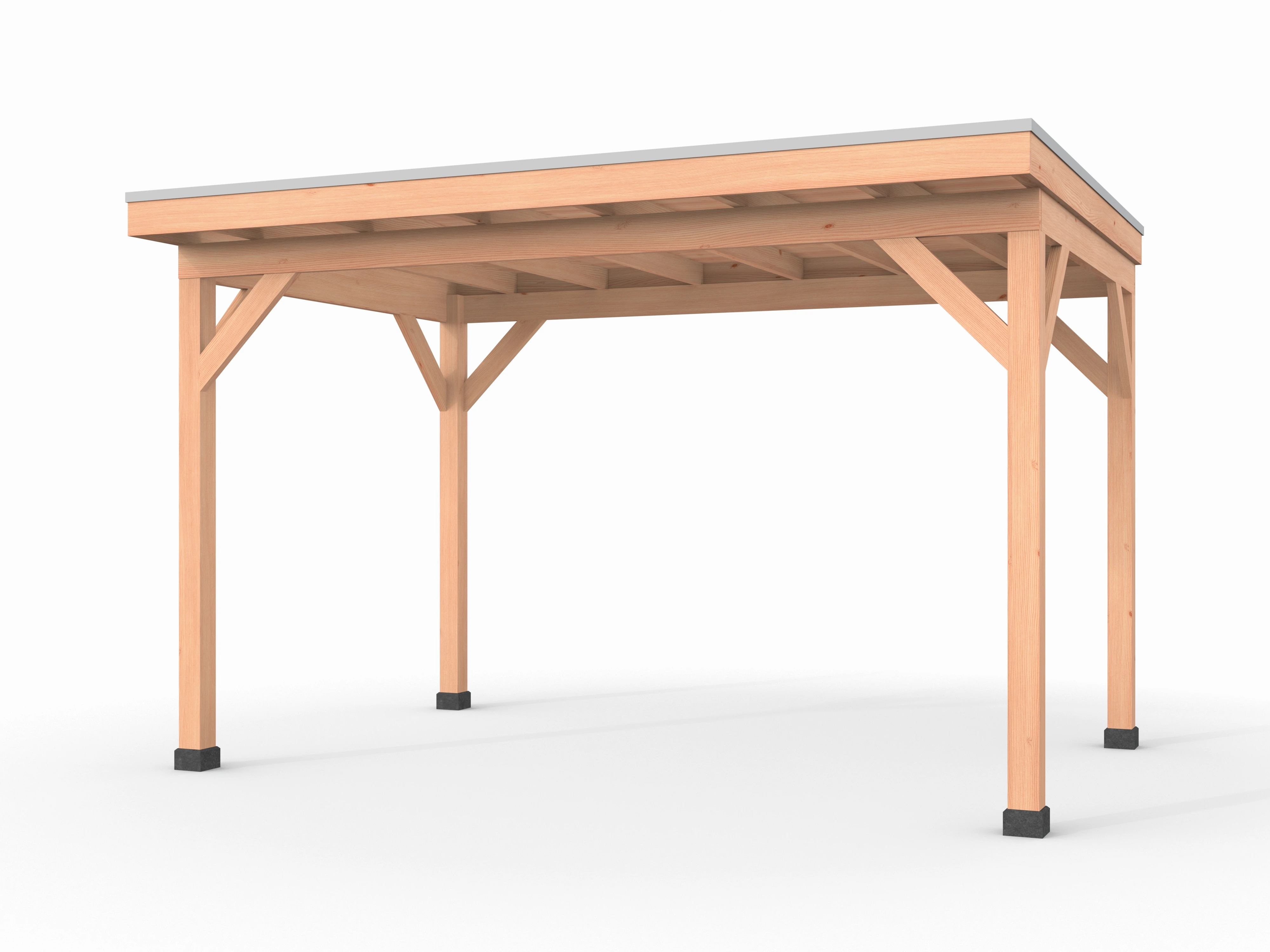 Douglas overkapping, 400 x 250, Westwood Comfort - Afbeelding 1